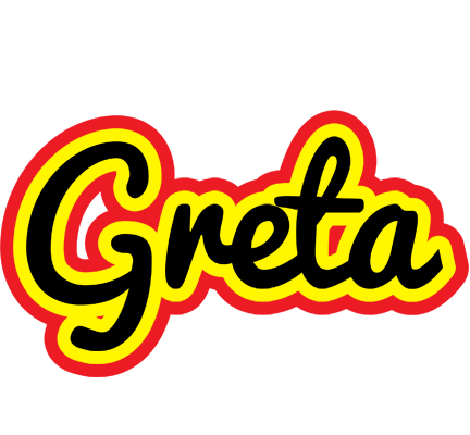 Greta flaming logo