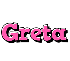 Greta girlish logo