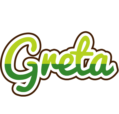 Greta golfing logo