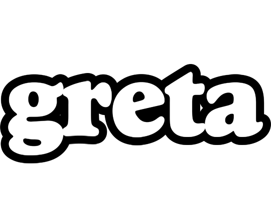 Greta panda logo