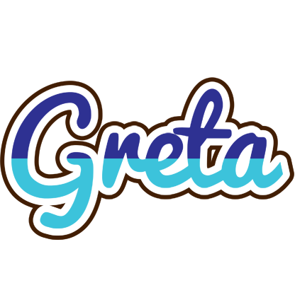 Greta raining logo