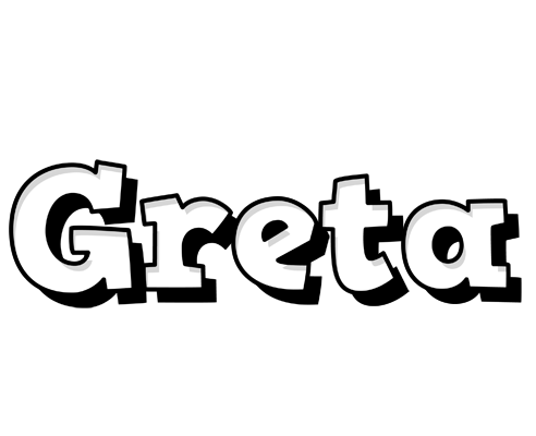 Greta snowing logo