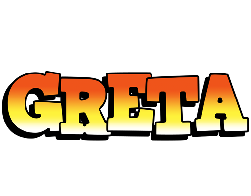 Greta sunset logo