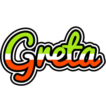 Greta superfun logo