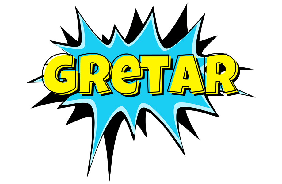 Gretar amazing logo