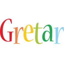 Gretar birthday logo