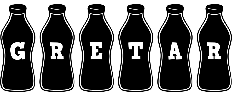 Gretar bottle logo