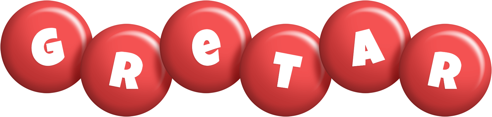Gretar candy-red logo