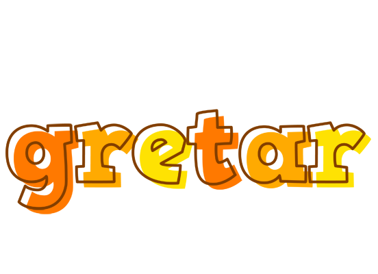 Gretar desert logo