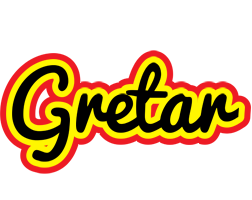 Gretar flaming logo