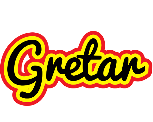 Gretar flaming logo