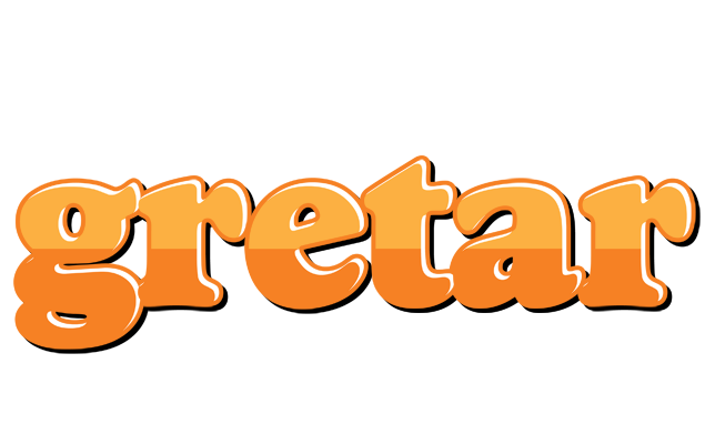 Gretar orange logo