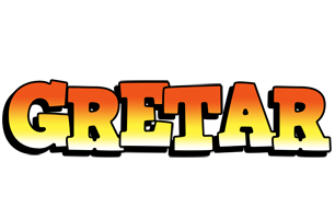 Gretar sunset logo