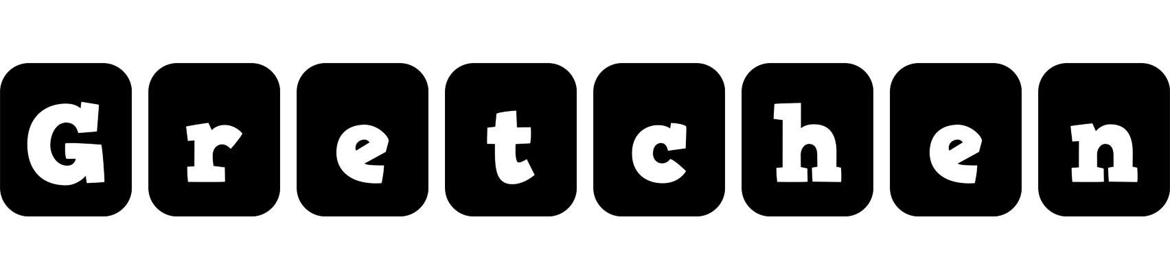 Gretchen box logo