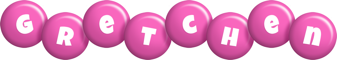 Gretchen candy-pink logo