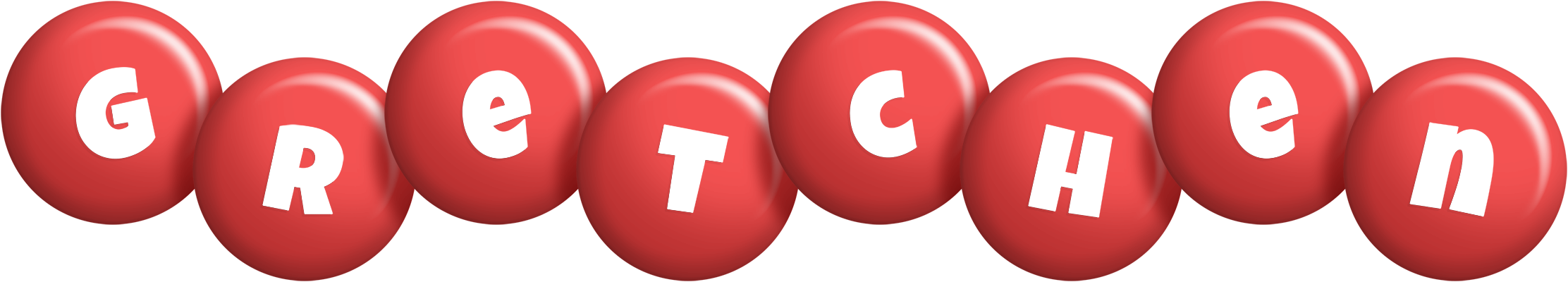 Gretchen candy-red logo