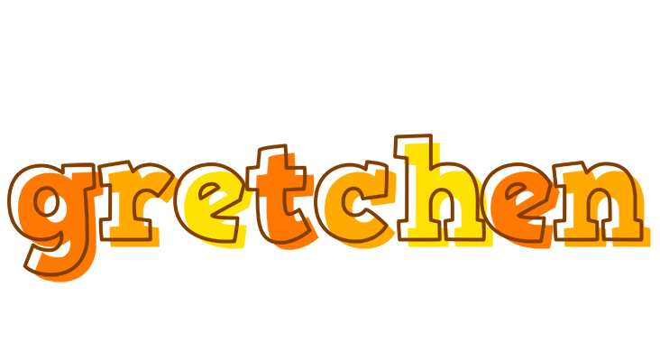 Gretchen desert logo