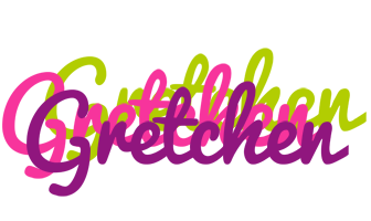 Gretchen flowers logo