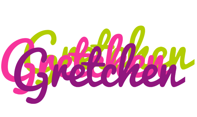 Gretchen flowers logo
