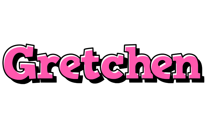 Gretchen girlish logo