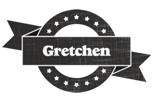 Gretchen grunge logo