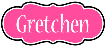 Gretchen invitation logo