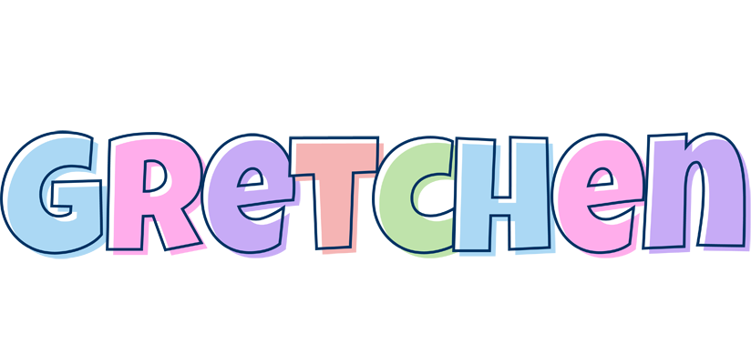 Gretchen pastel logo