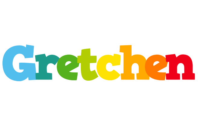 Gretchen rainbows logo