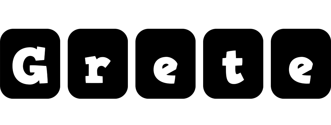 Grete box logo