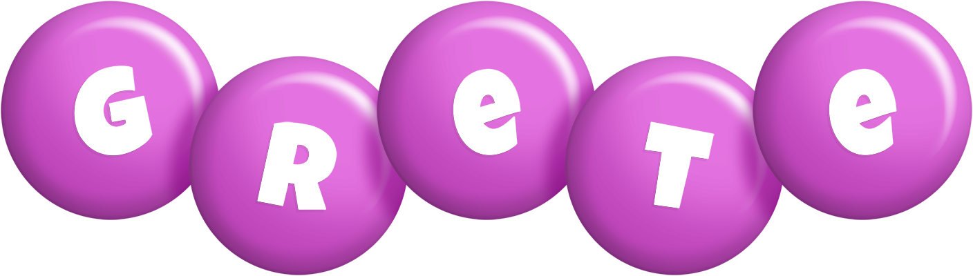 Grete candy-purple logo