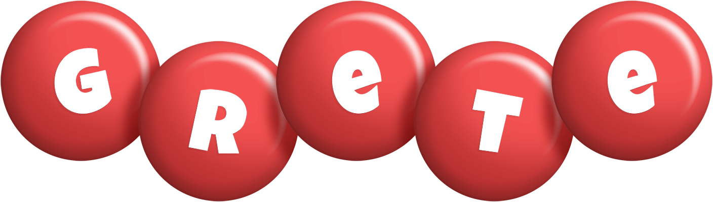Grete candy-red logo