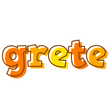 Grete desert logo