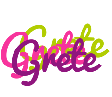 Grete flowers logo