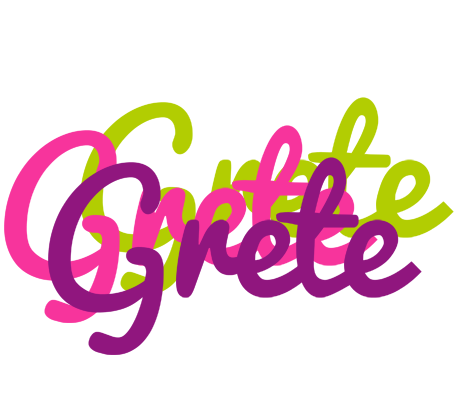 Grete flowers logo