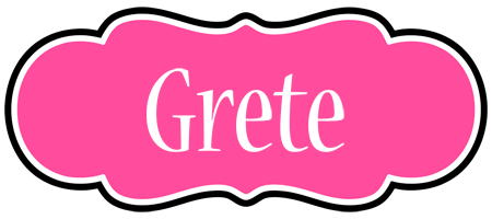 Grete invitation logo