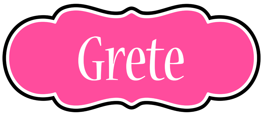 Grete invitation logo