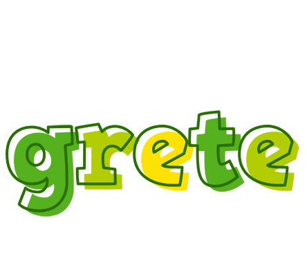 Grete juice logo