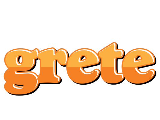 Grete orange logo
