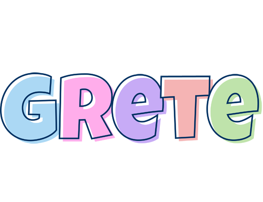Grete pastel logo