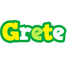 Grete soccer logo