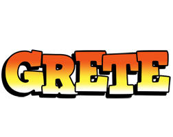 Grete sunset logo