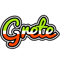 Grete superfun logo