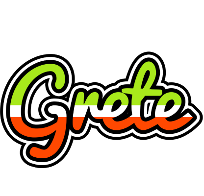 Grete superfun logo