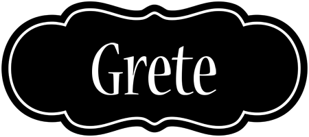 Grete welcome logo