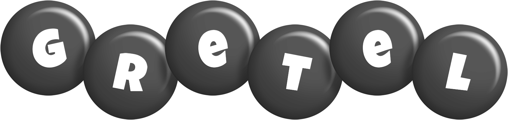 Gretel candy-black logo