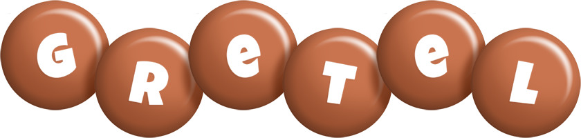 Gretel candy-brown logo