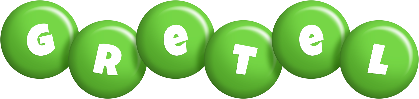 Gretel candy-green logo