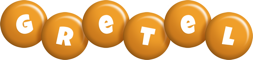 Gretel candy-orange logo