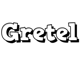 Gretel snowing logo