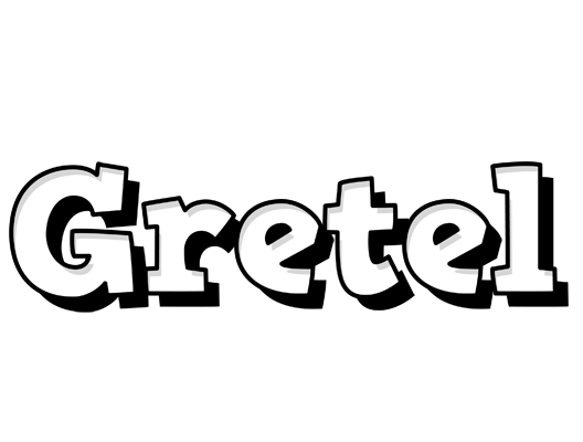 Gretel snowing logo